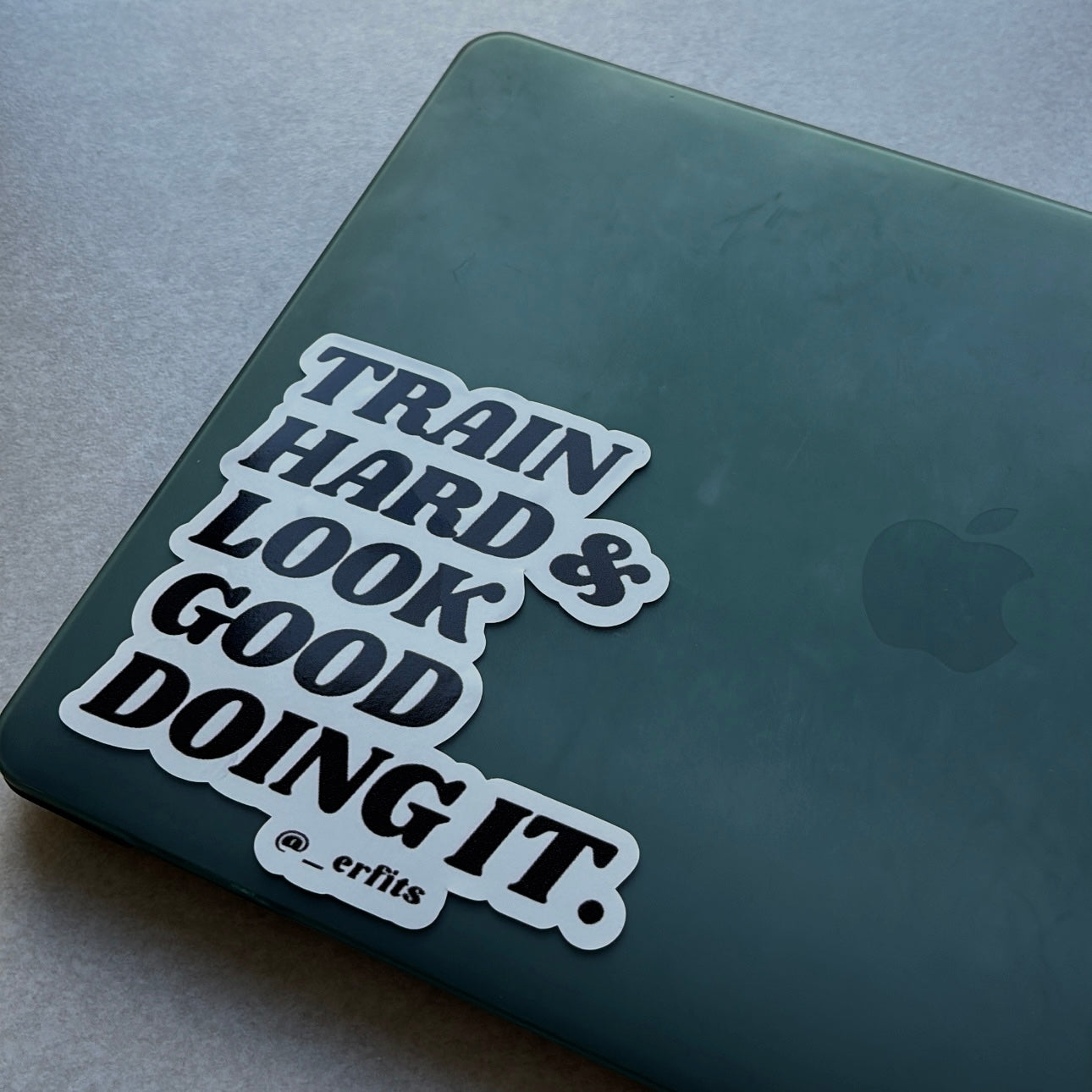 Train Hard Sticker